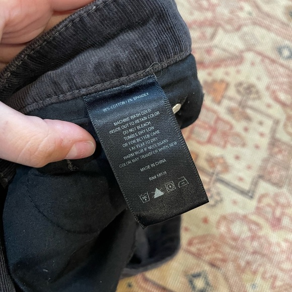 Kut From The Kloth DIANA RELAXED FIT CORDUROY SKINNY dark grey - Picture 8 of 8